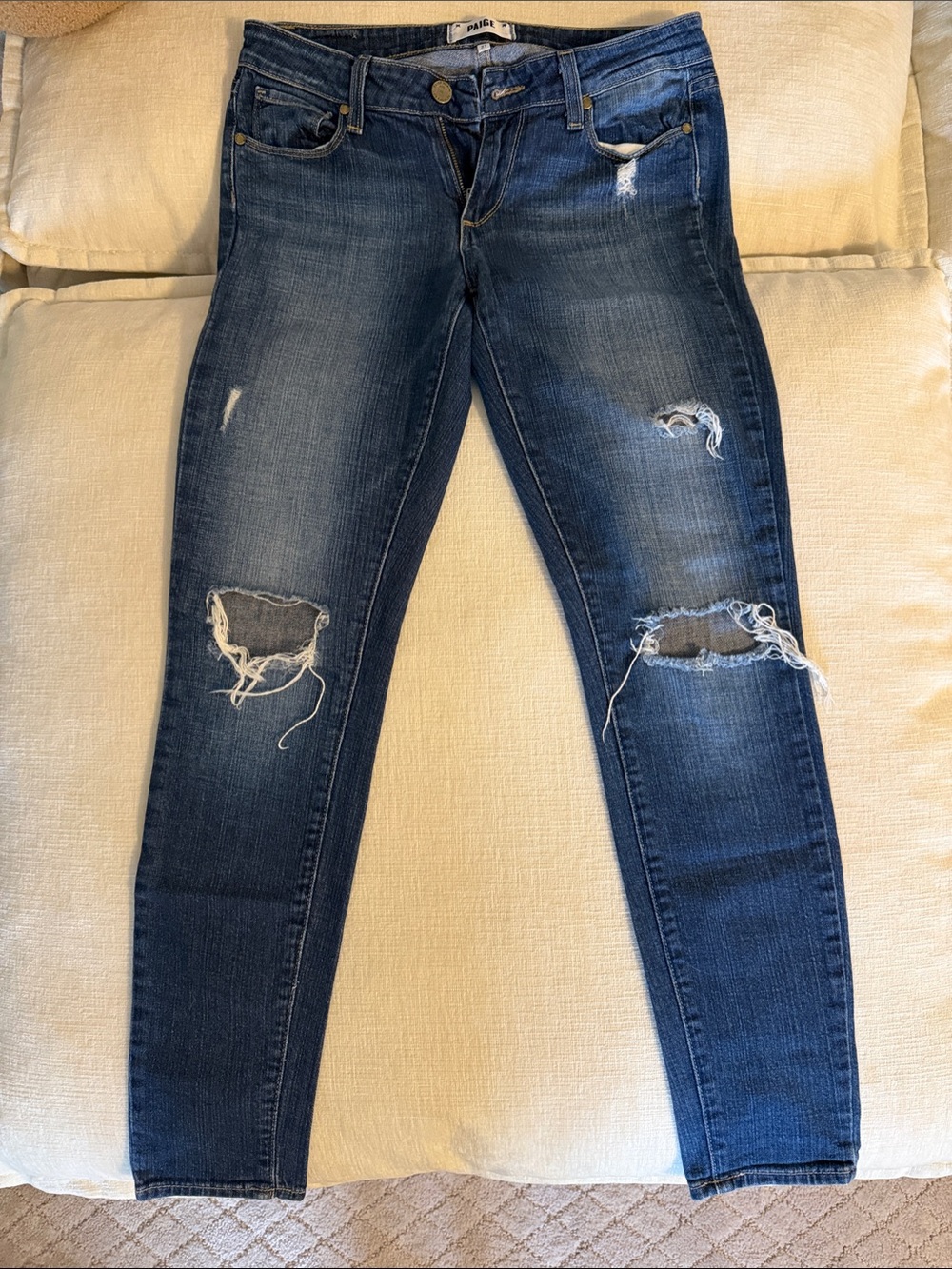 PAIGE Verdugo Ultra Skinny Jeans - Dark Indigo